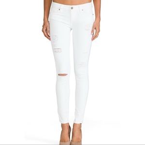 Paige Denim white Skinny Jeans